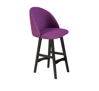 Полубарный стул SHT-ST35 / SHT-S65-1 (ягодное варенье/венге) в Петрозаводске