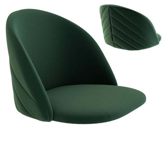 Полубарный стул SHT-ST35-2 / SHT-S80-1 (лиственно-зеленый/темный орех/черный) в Петрозаводске - изображение 1