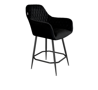 Полубарный стул SHT-ST38 / SHT-S148-1 (ночное затмение/черный муар) в Петрозаводске