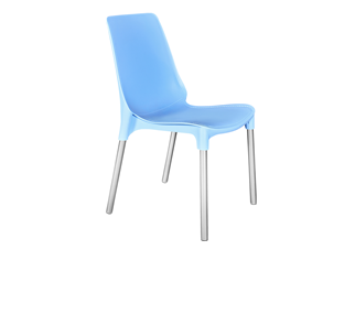Кухонный стул SHT-ST75/S424 (голубой/хром лак) в Петрозаводске - предосмотр
