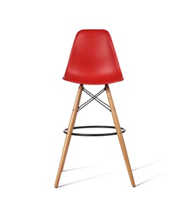 Барный стул DSL 110 Wood bar (красный) в Петрозаводске - предосмотр 1