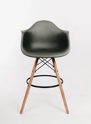Барный стул DSL 330 Wood bar (черный) в Петрозаводске - изображение