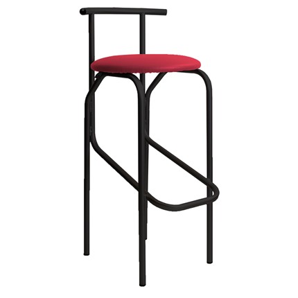 Барный стул Jola black, кожзам V в Петрозаводске - изображение