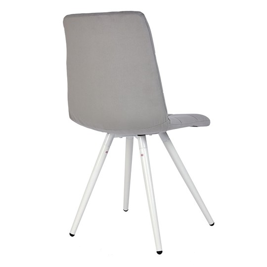 Обеденный стул POLINI Home Berlin SM, светло-серый-белый в Петрозаводске - изображение 4