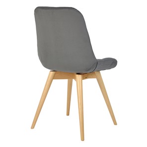Обеденный стул POLINI Home Verona SD, серый-натуральный в Петрозаводске - предосмотр 3