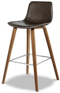 Полубарный стул JY1733-61 коричневый в Петрозаводске