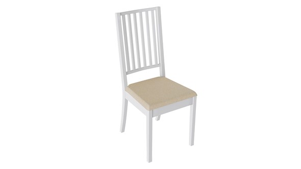 Обеденный стул Родос 2 (Белый матовый/тк № 108) в Петрозаводске - изображение