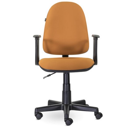 Компьютерное кресло Brabix Prestige Start MG-312 (эргономичная спинка, ткань, оранжевое) в Петрозаводске - изображение