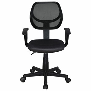 Кресло компьютерное Brabix Flip MG-305 (ткань TW, серое/черное) 531951 в Петрозаводске - предосмотр