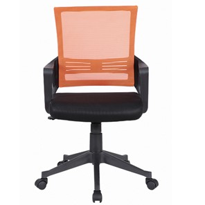 Офисное кресло Brabix Balance MG-320 (с подлокотниками, комбинированное черное/оранжевое) в Петрозаводске - предосмотр