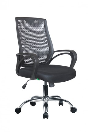 Офисное кресло Riva Chair 8081Е (Черный) в Петрозаводске - изображение