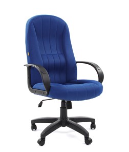 Кресло компьютерное CHAIRMAN 685, ткань TW 10, цвет синий в Петрозаводске - предосмотр