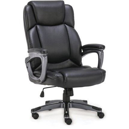 Офисное кресло Brabix Premium Favorite EX-577 (пружинный блок, рециклированная кожа, черное) 531934 в Петрозаводске - изображение
