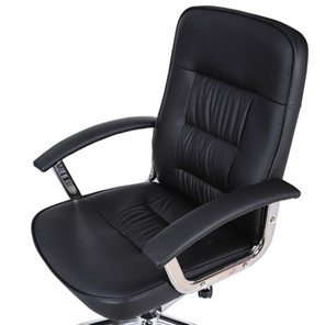 Офисное кресло Brabix Bit EX-550 (хром, экокожа, черное) в Петрозаводске - предосмотр 3