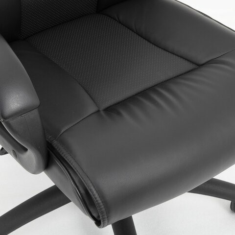 Офисное кресло Brabix Premium Work EX-513 (экокожа, черное) в Петрозаводске - изображение 8