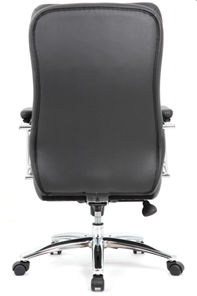 Кресло Brabix Premium Amadeus EX-507 (экокожа, хром, черное) в Петрозаводске - предосмотр 2
