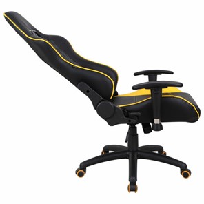 Офисное кресло Brabix GT Master GM-110 (две подушки, экокожа, черное/желтое) 531927 в Петрозаводске - предосмотр 4