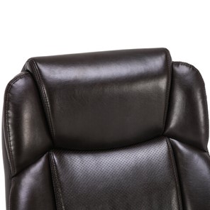 Кресло компьютерное Brabix Premium Favorite EX-577 (пружинный блок, рециклир. кожа, коричневое) 531936 в Петрозаводске - предосмотр 5