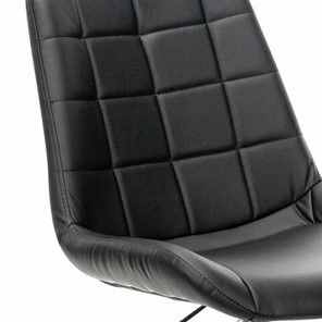 Компьютерное кресло Brabix Deco MG-316 (без подлокотников, пятилучие серебристое, экокожа, черное) 532080 в Петрозаводске - предосмотр 4