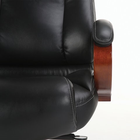 Компьютерное кресло Brabix Premium Infinity EX-707 (дерево, натуральная кожа, черное) в Петрозаводске - изображение 13