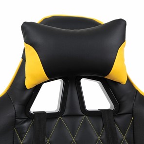 Офисное кресло Brabix GT Master GM-110 (две подушки, экокожа, черное/желтое) 531927 в Петрозаводске - предосмотр 5