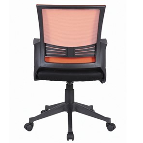 Офисное кресло Brabix Balance MG-320 (с подлокотниками, комбинированное черное/оранжевое) в Петрозаводске - предосмотр 2