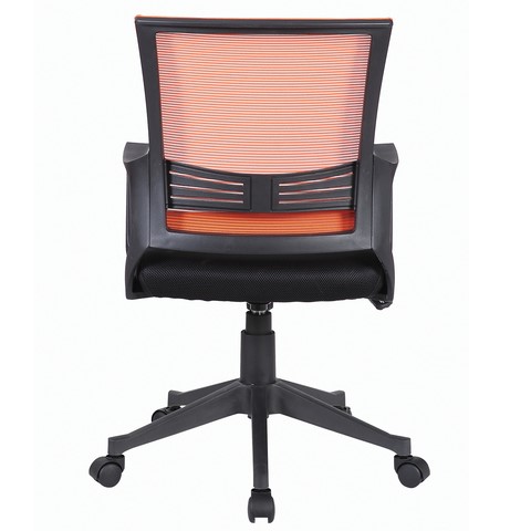 Офисное кресло Brabix Balance MG-320 (с подлокотниками, комбинированное черное/оранжевое) в Петрозаводске - изображение 2
