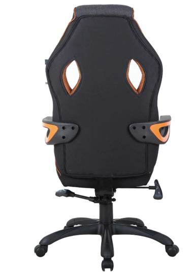 Кресло офисное Brabix Techno Pro GM-003 (ткань, черное/серое, вставки оранжевые) в Петрозаводске - изображение 4