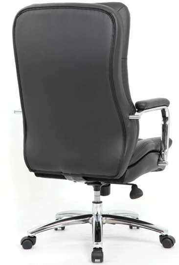 Кресло Brabix Premium Amadeus EX-507 (экокожа, хром, черное) в Петрозаводске - изображение 3