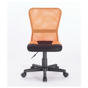 Кресло компьютерное Brabix Smart MG-313 (без подлокотников, комбинированное, черное/оранжевое) в Петрозаводске - предосмотр 3
