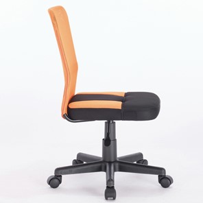 Кресло компьютерное Brabix Smart MG-313 (без подлокотников, комбинированное, черное/оранжевое) в Петрозаводске - предосмотр 2