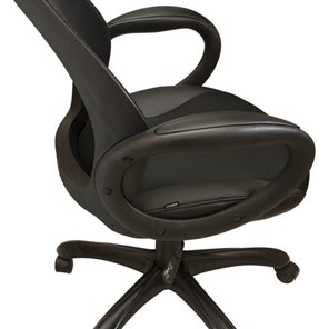 Офисное кресло Brabix Premium Genesis EX-517 (пластик черный, ткань/экокожа/сетка черная) в Петрозаводске - предосмотр 6