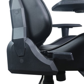 Кресло офисное Brabix GT Carbon GM-115 (две подушки, экокожа, черное) в Петрозаводске - предосмотр 11