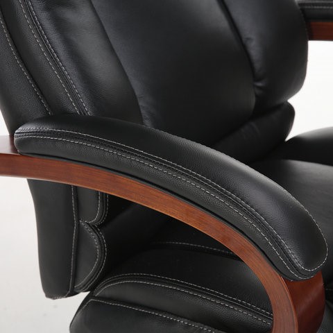 Компьютерное кресло Brabix Premium Infinity EX-707 (дерево, натуральная кожа, черное) в Петрозаводске - изображение 10