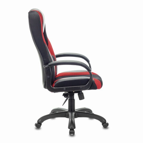 Компьютерное кресло Brabix Premium Rapid GM-102 (экокожа/ткань, черное/красное) 532107 в Петрозаводске - изображение 1