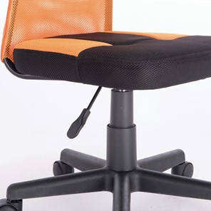 Кресло компьютерное Brabix Smart MG-313 (без подлокотников, комбинированное, черное/оранжевое) в Петрозаводске - предосмотр 7