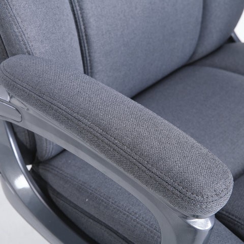 Кресло офисное Brabix Premium Solid HD-005 (ткань, серое) в Петрозаводске - изображение 8