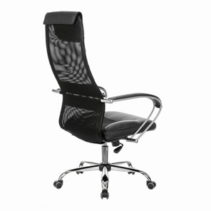 Компьютерное кресло Brabix Premium Stalker EX-608 CH (хром, ткань-сетка/кожзам, черное) в Петрозаводске - предосмотр 9