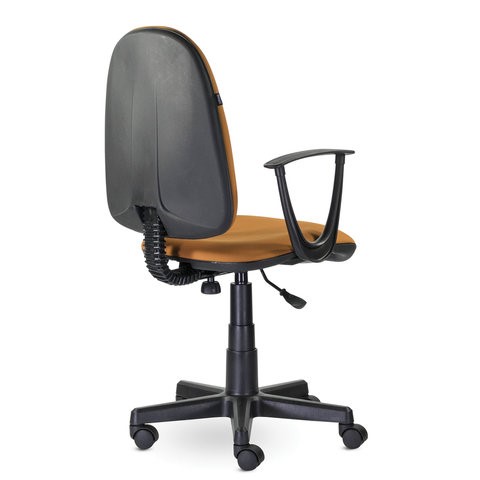 Компьютерное кресло Brabix Prestige Start MG-312 (эргономичная спинка, ткань, оранжевое) в Петрозаводске - изображение 2