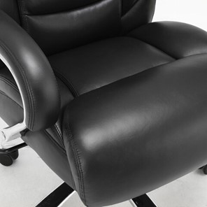 Кресло офисное Brabix Premium Pride HD-100 (натуральная кожа, черное) 531940 в Петрозаводске - предосмотр 5