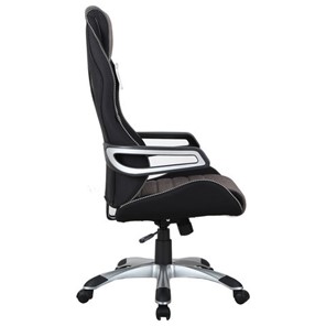 Компьютерное кресло Brabix Techno GM-002 (ткань, черное/серое, вставки белые) в Петрозаводске - предосмотр 1