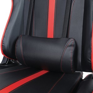 Кресло компьютерное Brabix GT Carbon GM-120 (две подушки, экокожа, черное/красное) 531931 в Петрозаводске - предосмотр 7