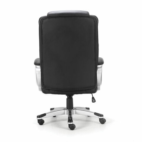 Кресло офисное Brabix Premium Rest EX-555 (пружинный блок, экокожа, черное) 531938 в Петрозаводске - изображение 3