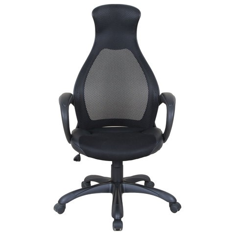 Офисное кресло Brabix Premium Genesis EX-517 (пластик черный, ткань/экокожа/сетка черная) в Петрозаводске - изображение 2