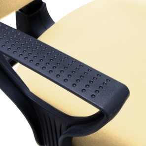 Кресло компьютерное Brabix Prestige Ergo MG-311 (регулируемая эргономичная спинка, кожзам, бежевое) 531878 в Петрозаводске - предосмотр 3