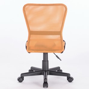 Кресло компьютерное Brabix Smart MG-313 (без подлокотников, комбинированное, черное/оранжевое) в Петрозаводске - предосмотр 4