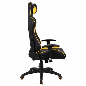 Офисное кресло Brabix GT Master GM-110 (две подушки, экокожа, черное/желтое) 531927 в Петрозаводске - предосмотр 1