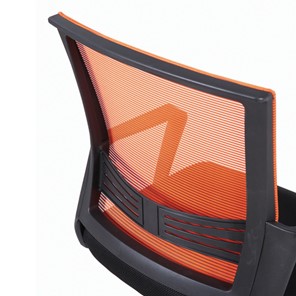 Офисное кресло Brabix Balance MG-320 (с подлокотниками, комбинированное черное/оранжевое) в Петрозаводске - предосмотр 8