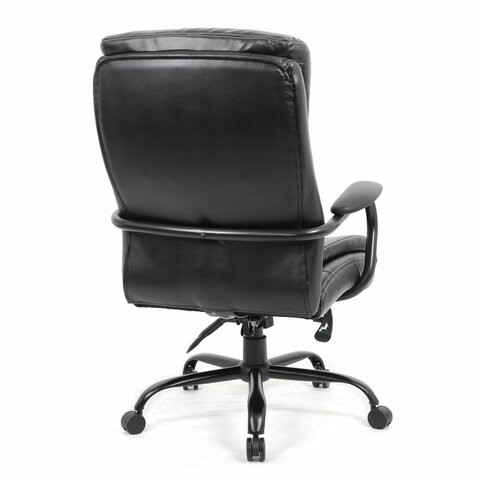 Офисное кресло Brabix Premium Heavy Duty HD-004 (экокожа, черное) 531942 в Петрозаводске - изображение 3