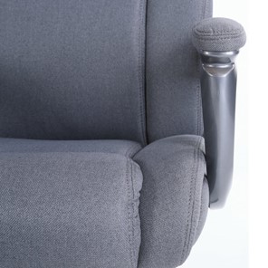 Кресло офисное Brabix Premium Solid HD-005 (ткань, серое) в Петрозаводске - предосмотр 10
